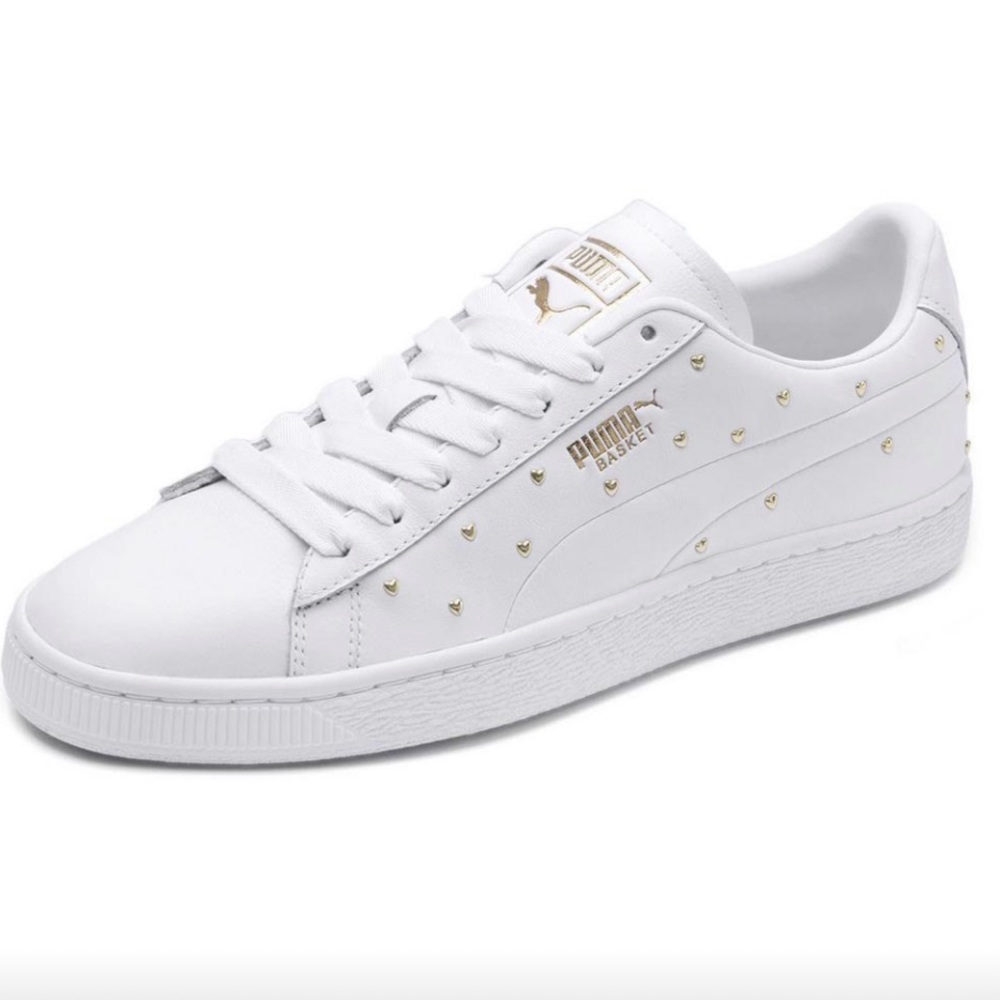 Puma Basket leather womens shoes in size 10.5
